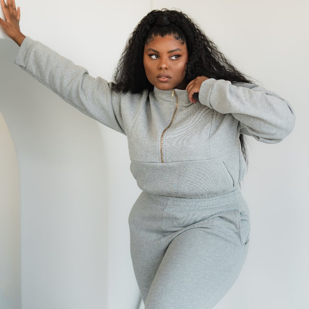 Heather Grey Perfect Pullover
